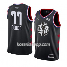 Dres Dallas Mavericks Luka Doncic 77 2019 All-Star Jordan Brand Crna Swingman